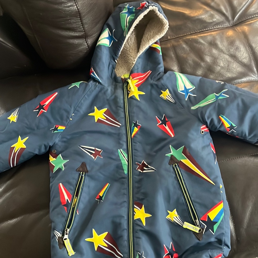 Boys coat with fleece liner